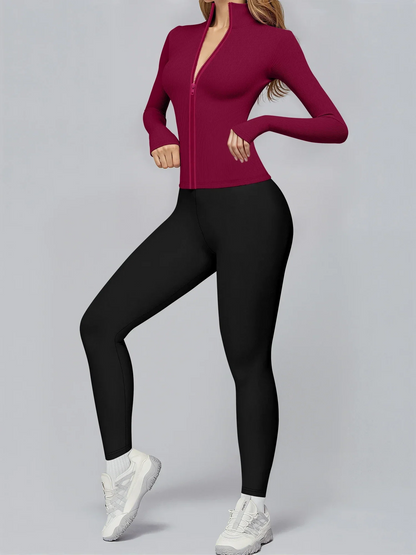 DEKM Premium Ribbed Activewear Set