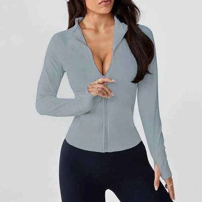 Women's Quick-Dry Yoga Jacket - Autumn/Winter