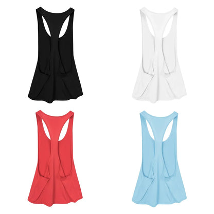 DEKM Women's Quick Dry Fitness Tank Top