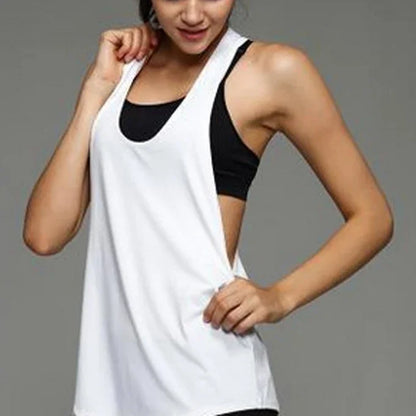 DEKM Women's Quick Dry Fitness Tank Top