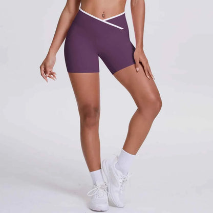 V-Shaped Waist Women's Yoga Fitness Shorts