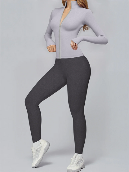 DEKM Premium Ribbed Activewear Set