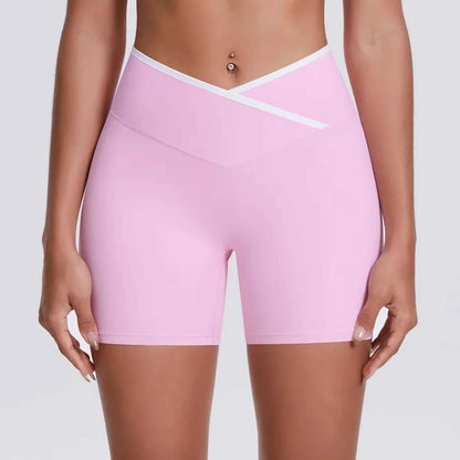 V-Shaped Waist Women's Yoga Fitness Shorts