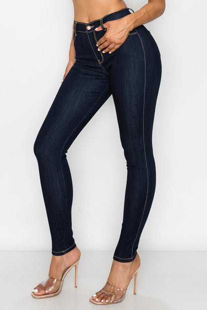 Audrey - Classic High Rise Super Dark Skinny